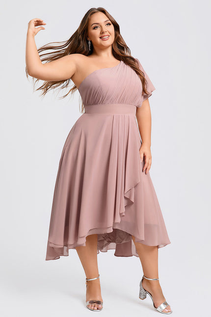 Robe Ceremonie Courte Rose - gallery 7