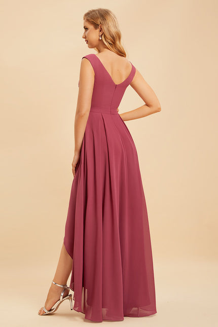 Robe Cérémonie Fluide Marine Élégante - gallery 1