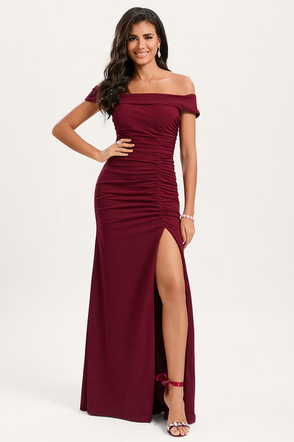 Robe Cérémonie Bordeaux Délicate - gallery 1