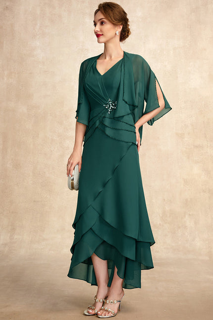 Robe Cérémonie Chic Asymétrique - gallery 6