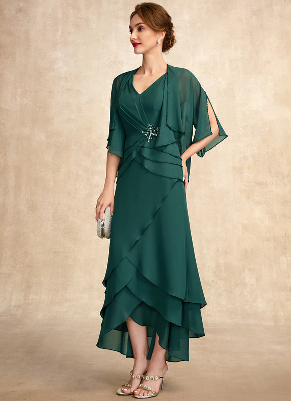 Robe Cérémonie Chic Asymétrique - gallery 6