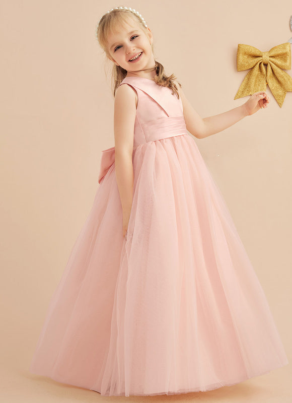 Robe Cérémonie Enfant Rose Douce