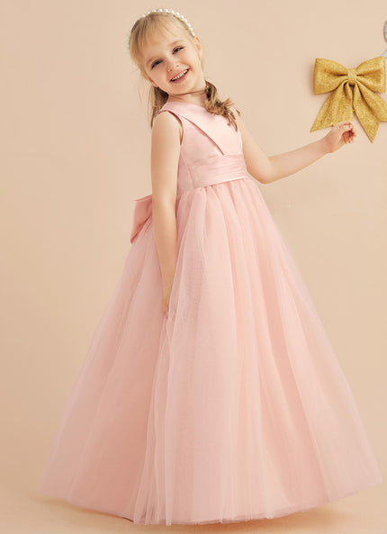 Robe Cérémonie Enfant Rose Douce