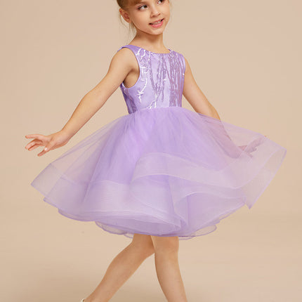 Robe Cérémonie Tulle Lavande