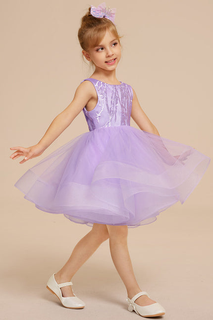 Robe Cérémonie Tulle Lavande