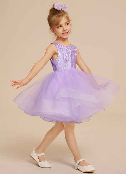 Robe Cérémonie Tulle Lavande