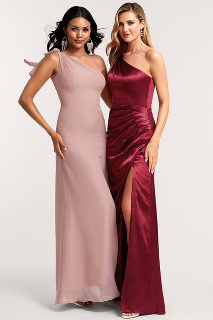 Robe Cérémonie Mousseline Rose Pâle - gallery 6