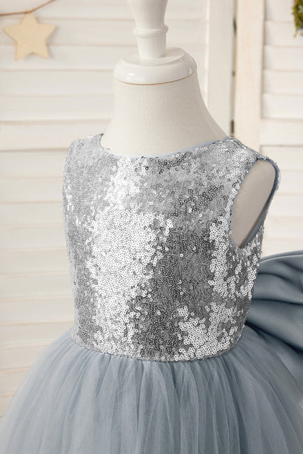 Robe Cérémonie Étoile Argentée - gallery 1