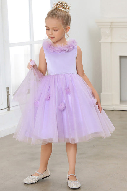 Robe Cérémonie Lavande Éclatante - gallery 7