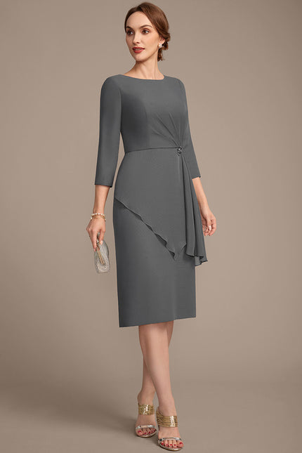 Robe Cérémonie Satinée Élégante - gallery 5