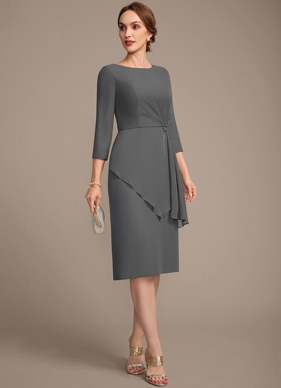 Robe Cérémonie Satinée Élégante - gallery 5