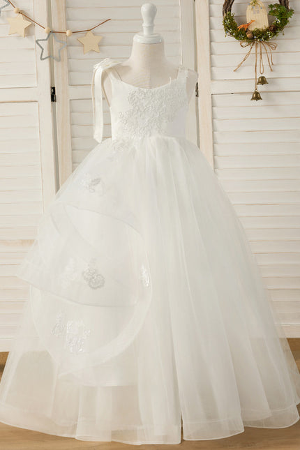Robe Ceremonie Fille Tulle - gallery 4