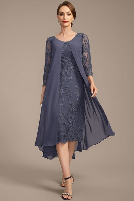 Robe Cérémonie Fluide Brodée - gallery 2