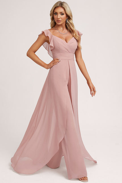 Robe Cérémonie Rose Aérienne - gallery 3