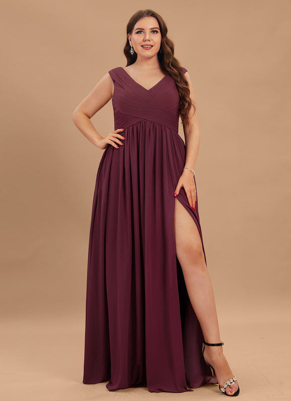 Robe Cérémonie Élégante À Décolleté - gallery 4