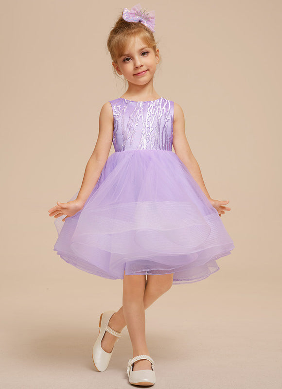 Robe Cérémonie Tulle Lavande - gallery 5