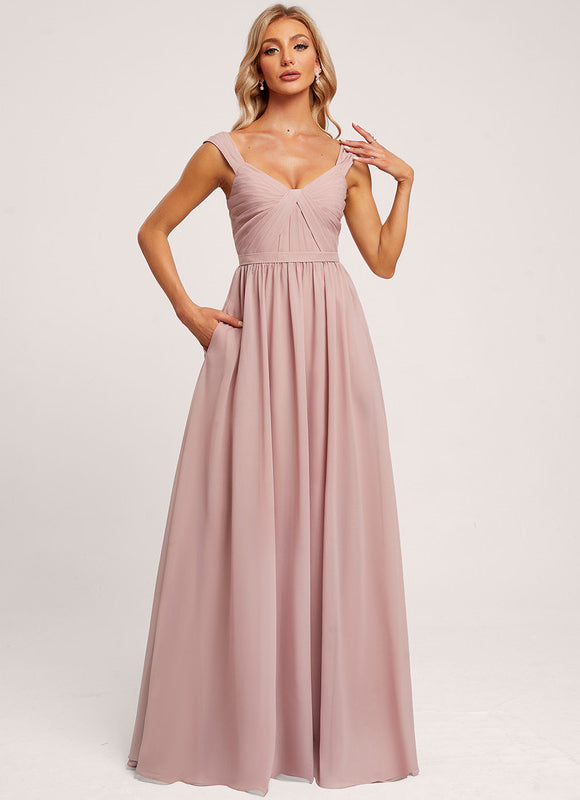 Robe Cérémonie Rose Fluide - gallery 4