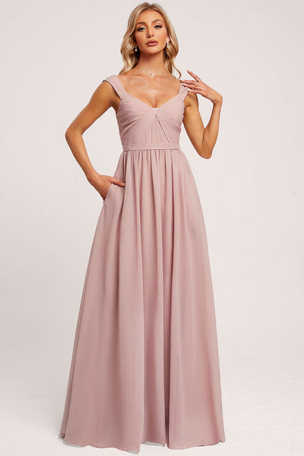 Robe Cérémonie Rose Fluide - gallery 4