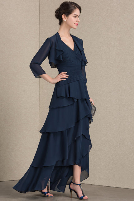 Robe Cérémonie Chiffon Sophistiquée - gallery 1