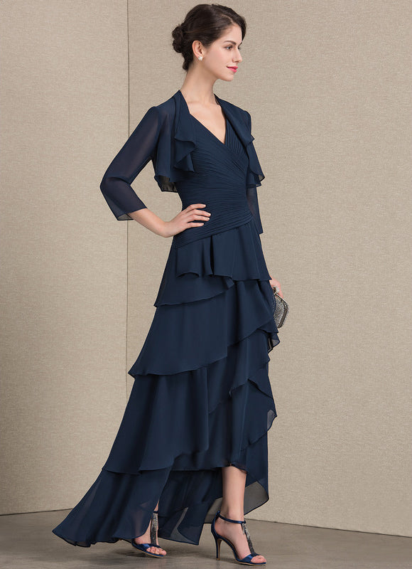 Robe Cérémonie Chiffon Sophistiquée - gallery 1