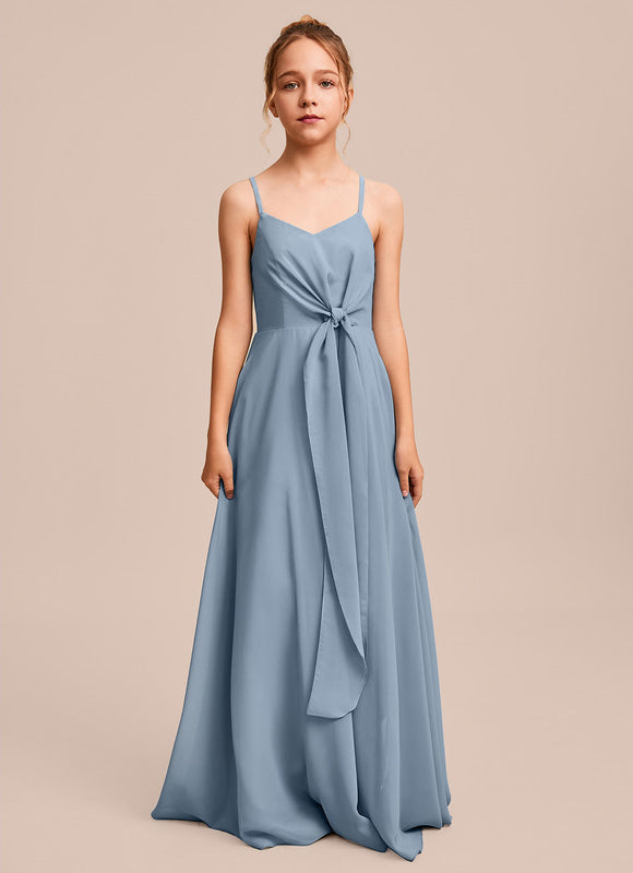 Robe Cérémonie Longue Vert Deau - gallery 2