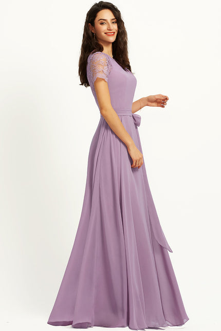 Robe Cérémonie Flottante Élégante - gallery 1