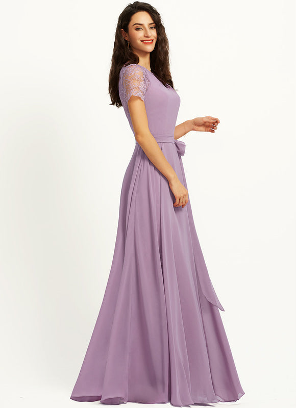 Robe Cérémonie Flottante Élégante - gallery 1
