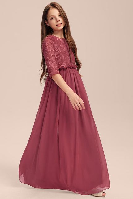 Robe Cérémonie Longue Plissée - gallery 3