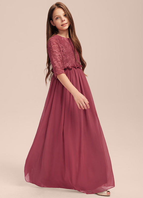 Robe Cérémonie Longue Plissée - gallery 3