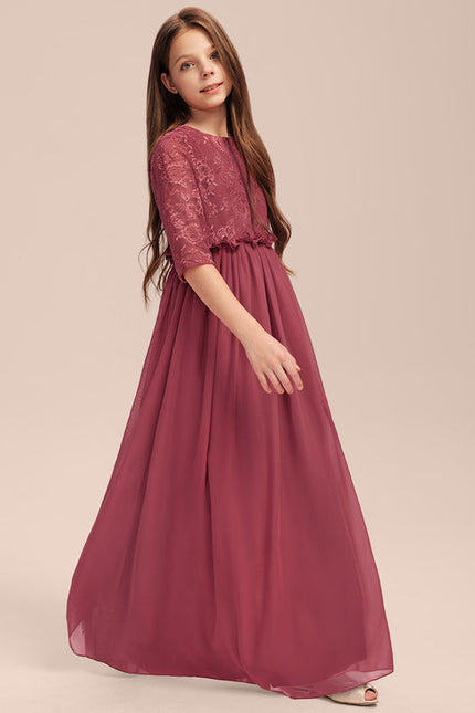 Robe Cérémonie Longue Plissée - gallery 3
