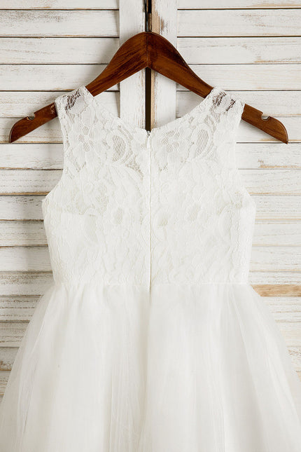 Robe Cérémonie Éclatante Blanche - gallery 5
