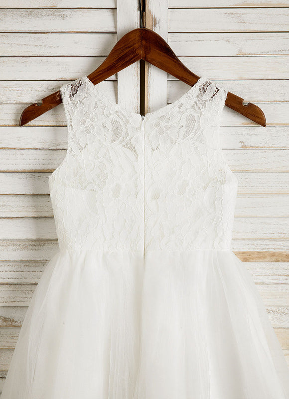 Robe Cérémonie Éclatante Blanche - gallery 5