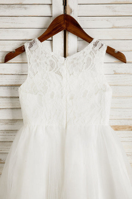 Robe Cérémonie Éclatante Blanche - gallery 5