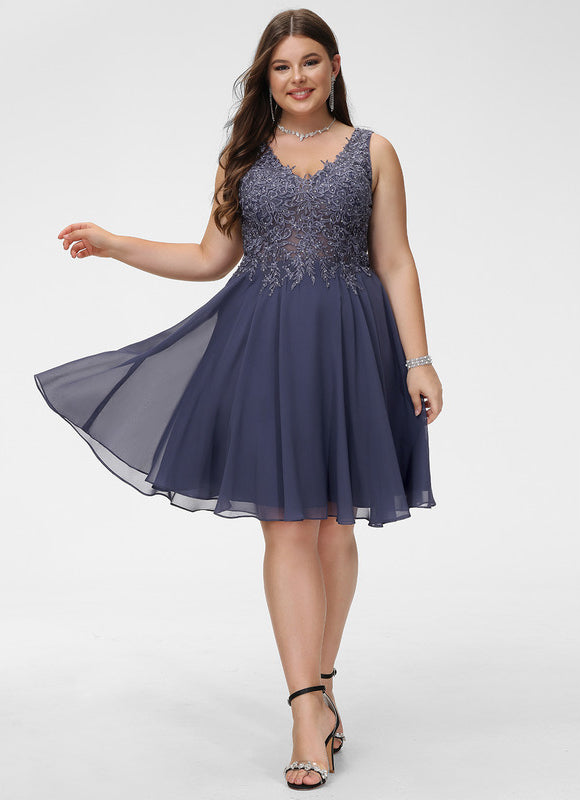 Robe Cérémonie Chiffon Brodée - gallery 6