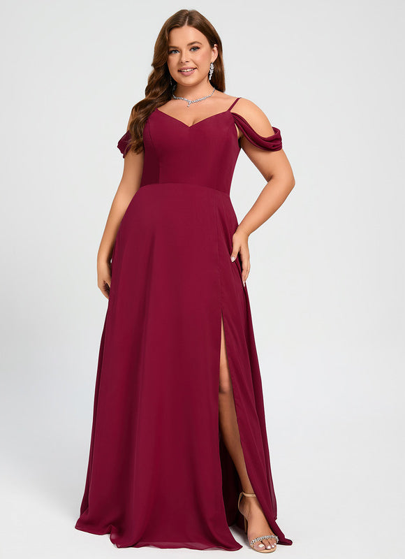 Robe Cérémonie Vaporeuse Bordeaux - gallery 9