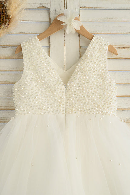 Robe Cérémonie Perles Éthérée - gallery 1