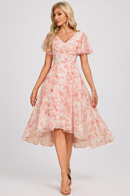 Robe Cérémonie Fluide Marine Élégante - gallery 2