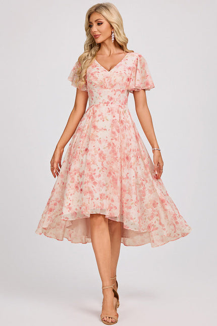 Robe Cérémonie Fluide Marine Élégante - gallery 2