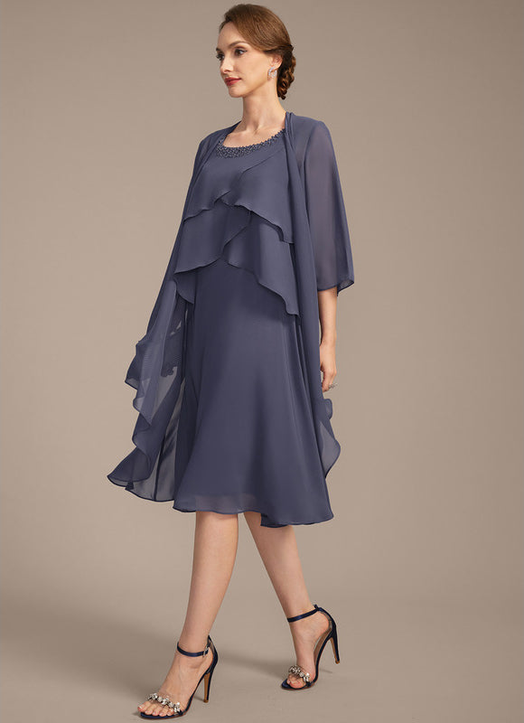 Robe Cérémonie Mousseline Fluide - gallery 4