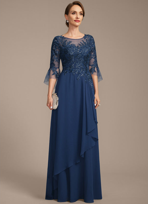 Robe Cérémonie Fluide Dentelle - gallery 4