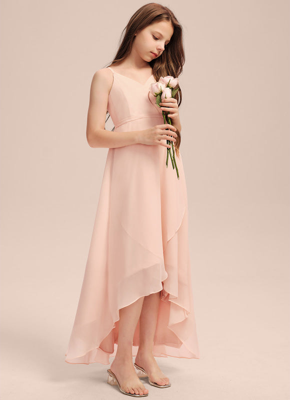 Robe Cérémonie Mousseline Évasée - gallery 5