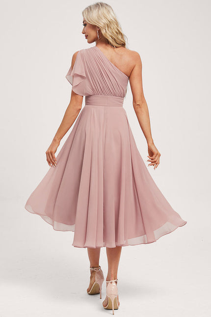 Robe Ceremonie Courte Rose - gallery 3
