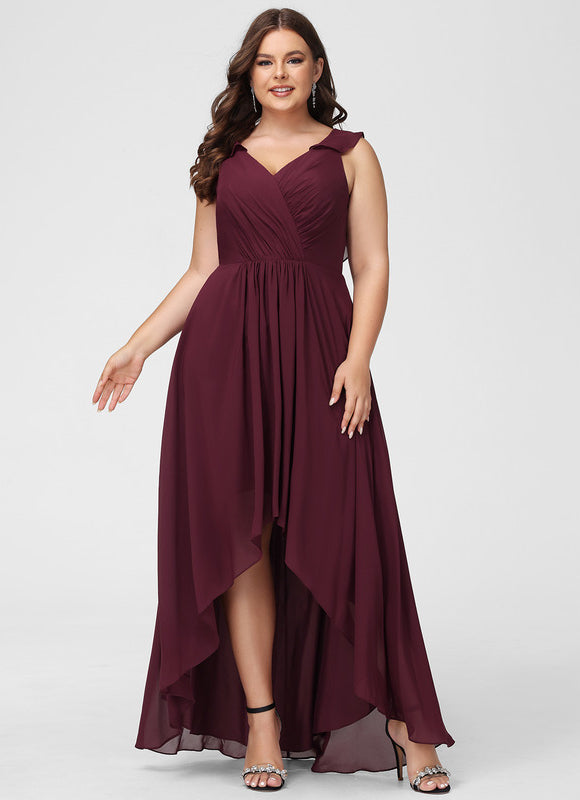 Robe Cérémonie Fluide Marine Élégante - gallery 7