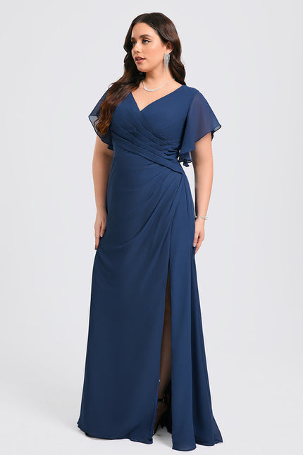 Robe Cérémonie Longue Volants Rose - gallery 7