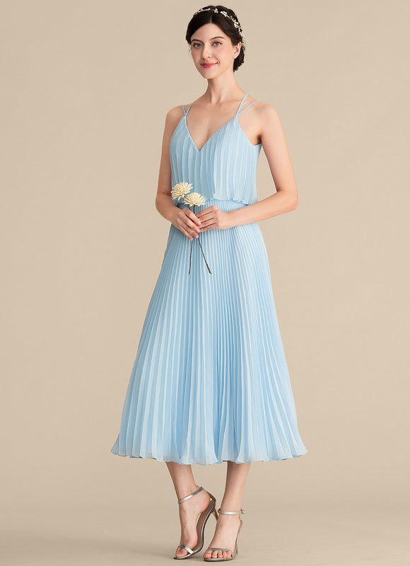 Robe Cérémonie Plissée Céleste - gallery 4