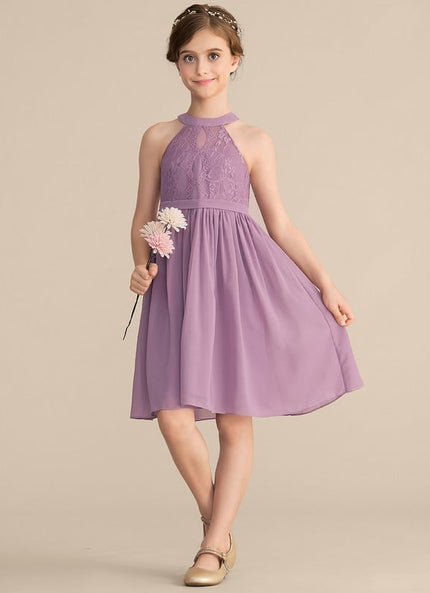 Robe Cérémonie Mousseline Fleurie