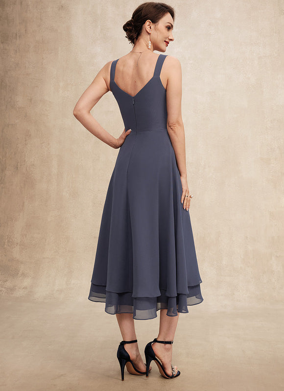Robe Cérémonie Chic Matériel Dentelle - gallery 7