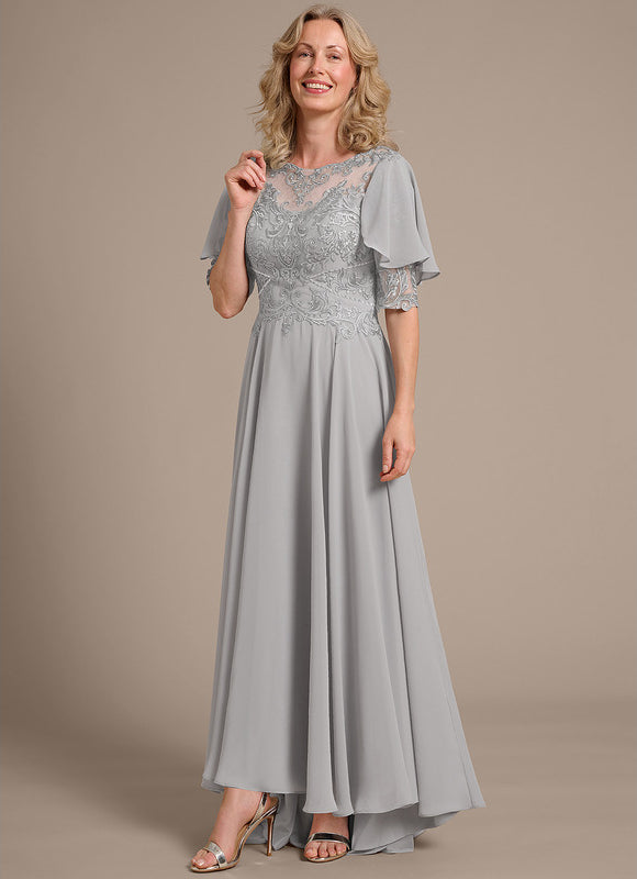 Robe Cérémonie Grise Délicate - gallery 4