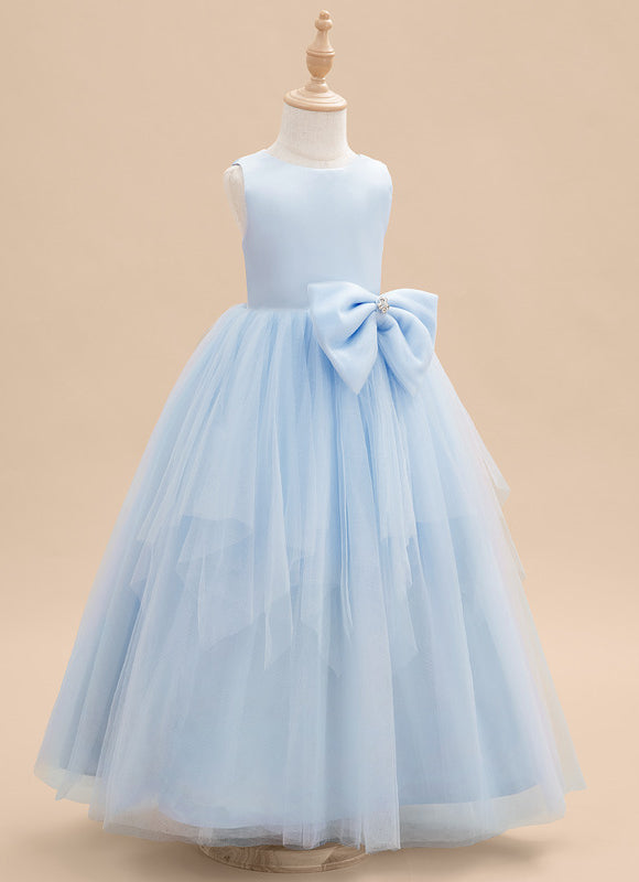 Robe Cérémonie Tulle Céleste - gallery 1