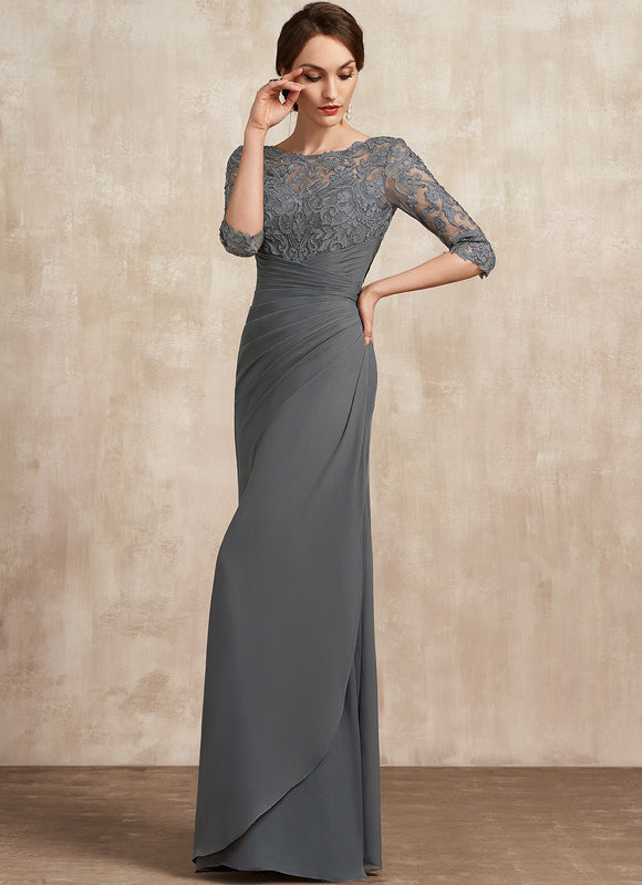 Robe Cérémonie Gris Élégant - gallery 2
